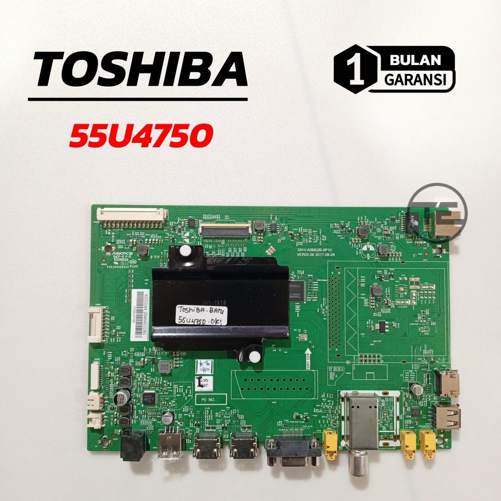 TOSHIBA 55U4750 MESIN TV LED TOSHIBA MAINBOARD MOTHERBOARD TV
