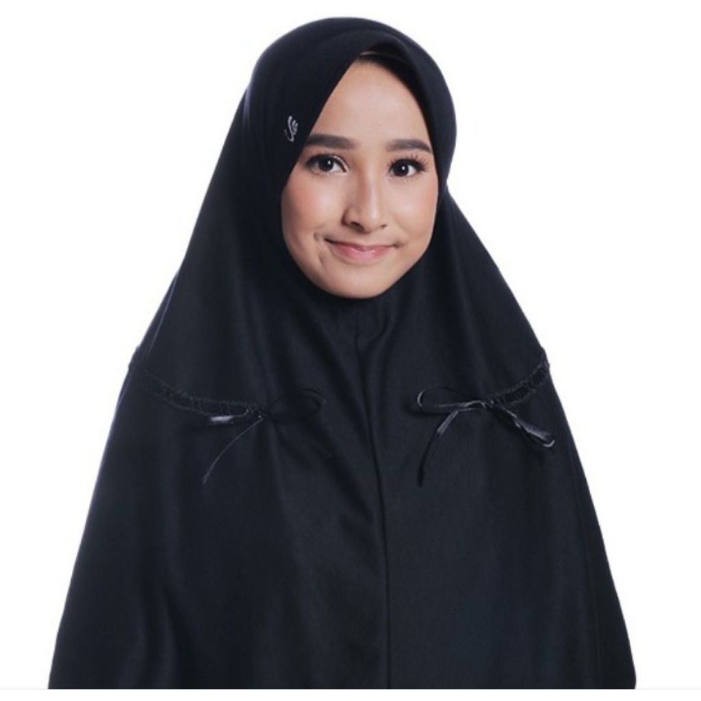 Jilbab Rabbani Ori Krd Tesya Hitam