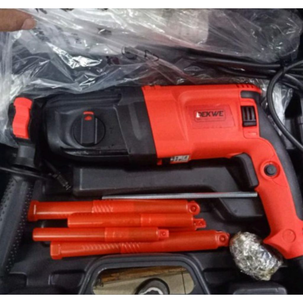 Rotary Drill Jack Hammer DEKWE Bor Bobok Palu Tembok Beton 26mm