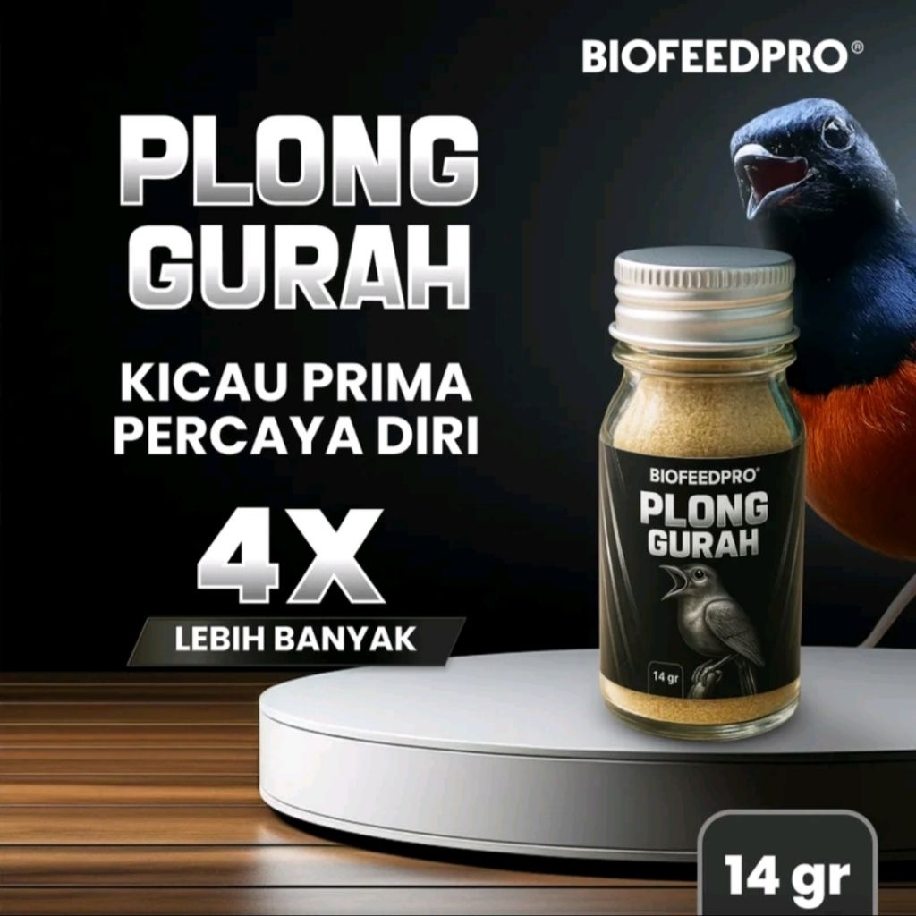 Suplemen PLONG GURAH burung berkicau