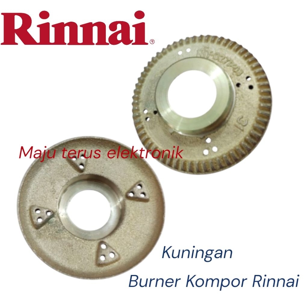 Burner Kompor gas Rinnai/kuningan kompor gas Rinnai tebal