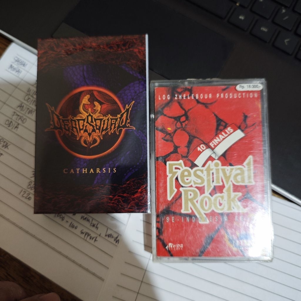 kaset DEADSQUAD baru, segel + festival rock ke 7