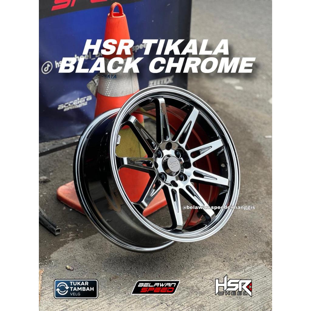 velg mobil hsr tikala Ring 17 R17 pcd 4X100/114.3