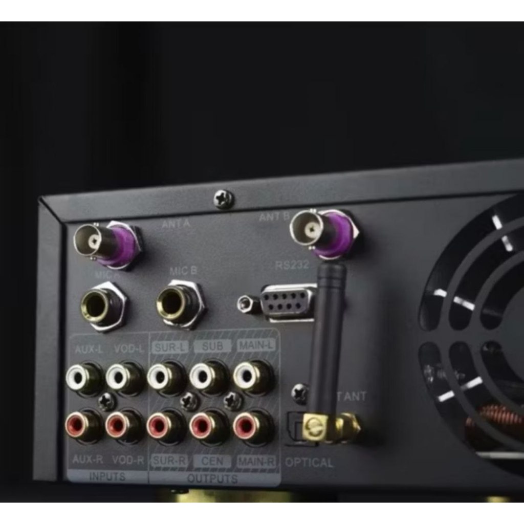 Amplifier ukuran power 5000watt dua pcs