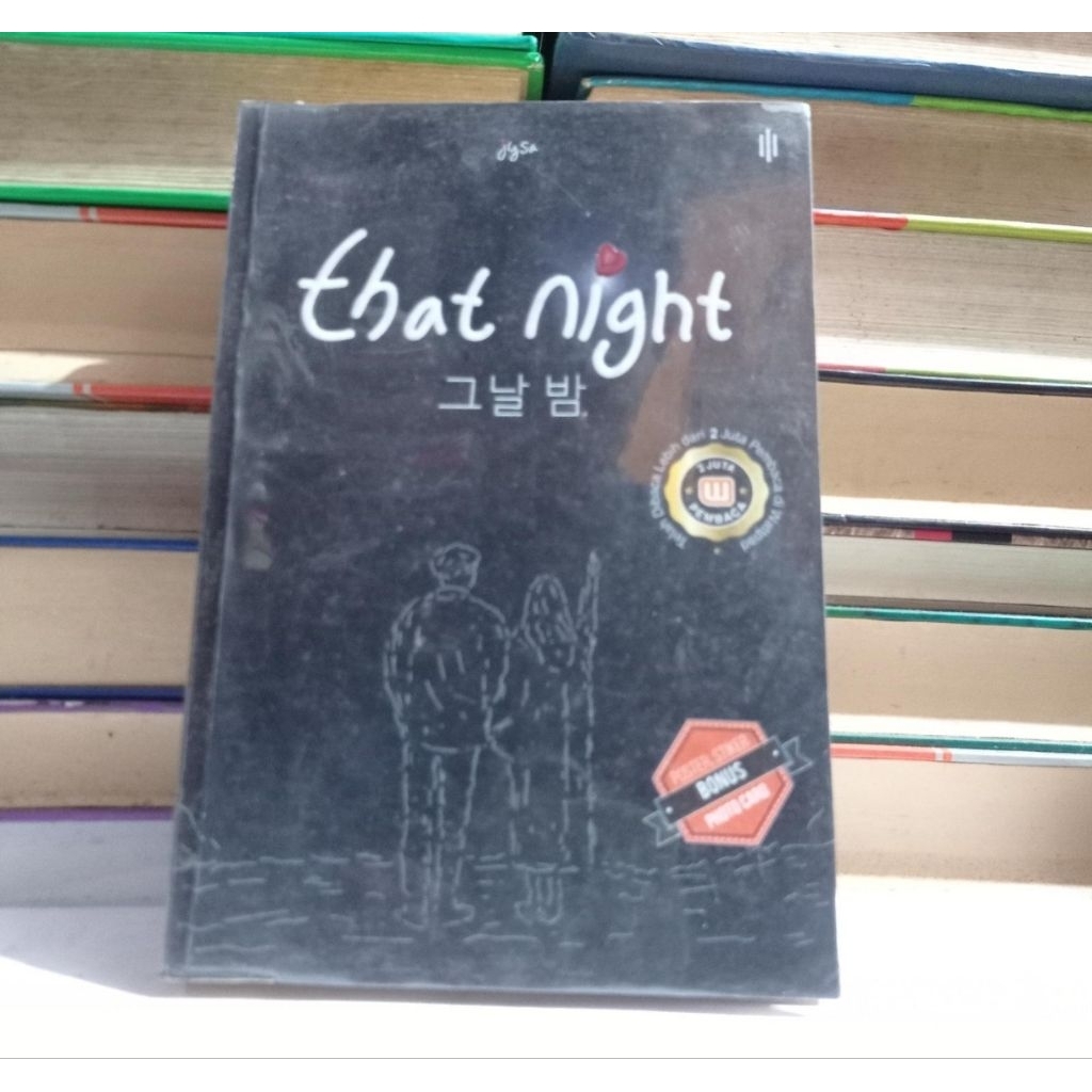 ​ THAT NIGHT - JYSA POSTER, STIKER BONUS PHOTO CARD