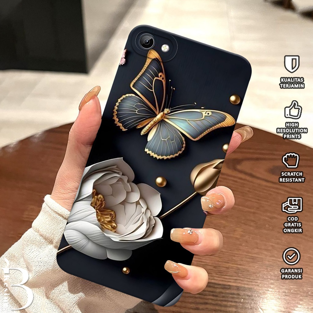 Case For Vivo 1724 - Softcase Vivo 1724 [ KPKP ] - Cassing Hp Wanita / Pria - Silikon Hp - Case Terb