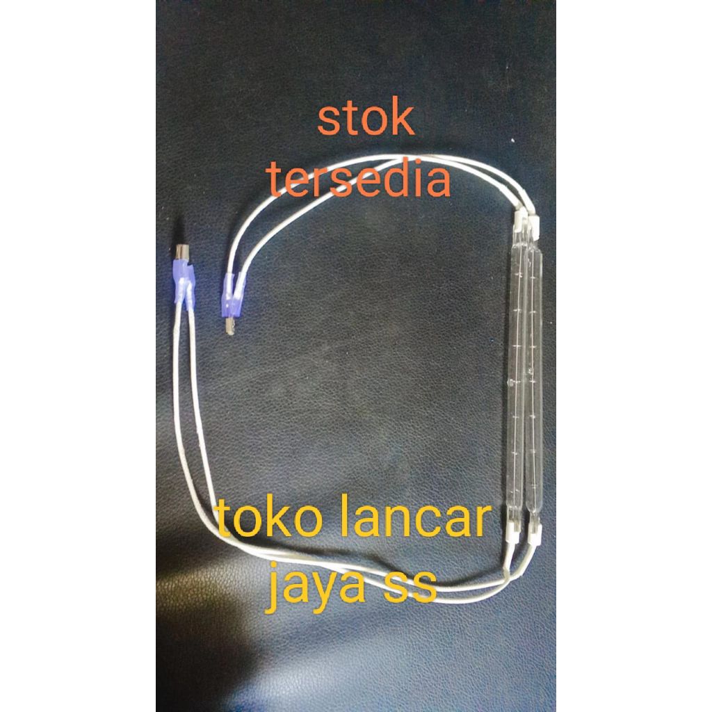 Lampu Halogen Kompor Listrik 1set (2 Batang)