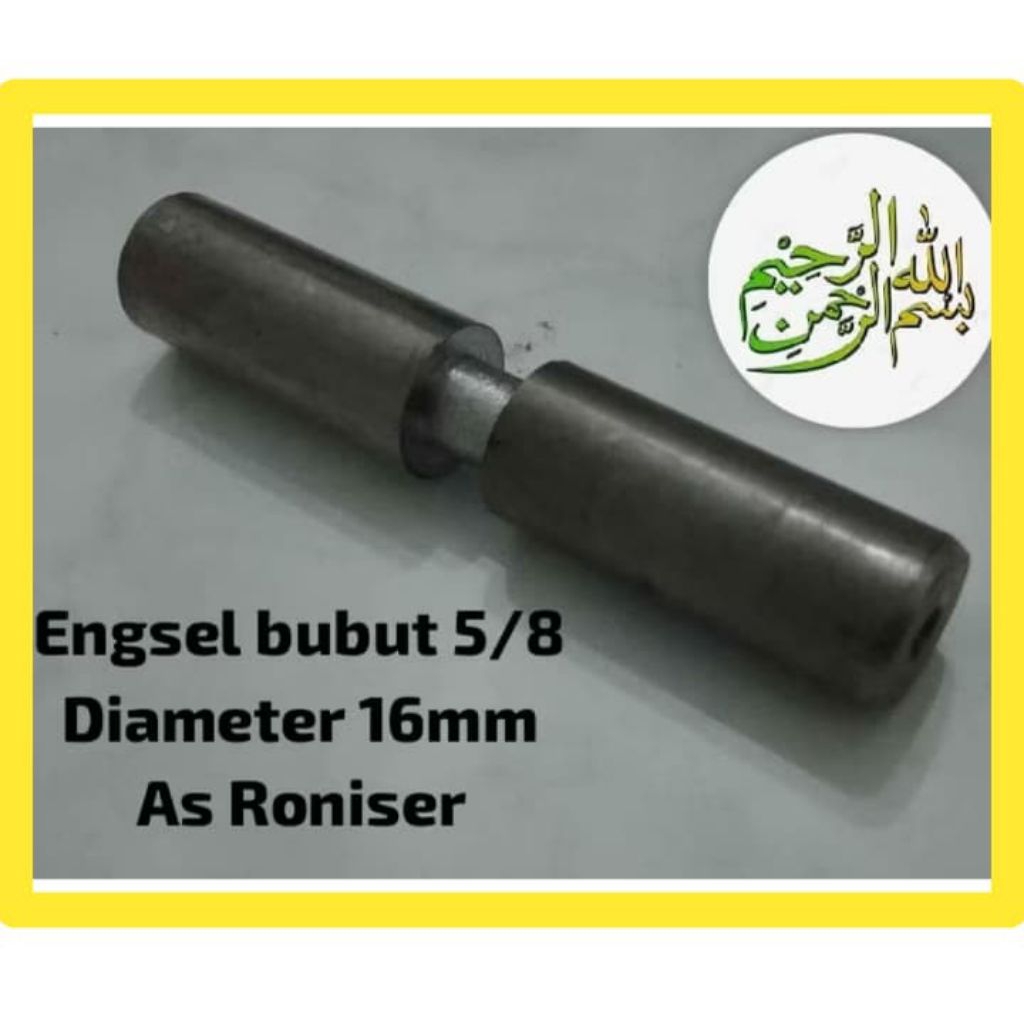Engsel pagar Engsel  bubut 5/8 diameter 16mm