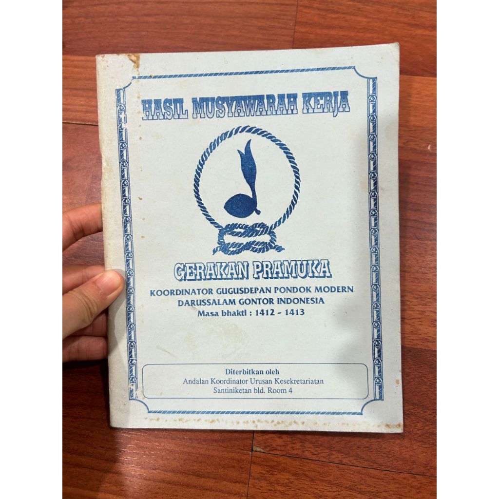 Buku bacaan - HASIL MUSYAWARAH KERJA