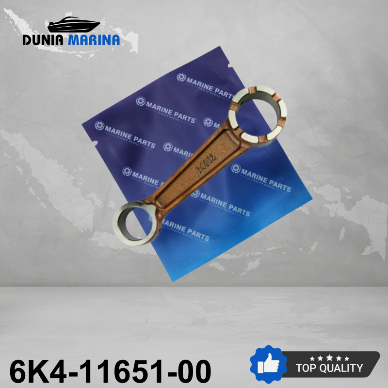 6K4-11651-00_Connecting Rod Only For Yamaha 15 HP Marine Parts