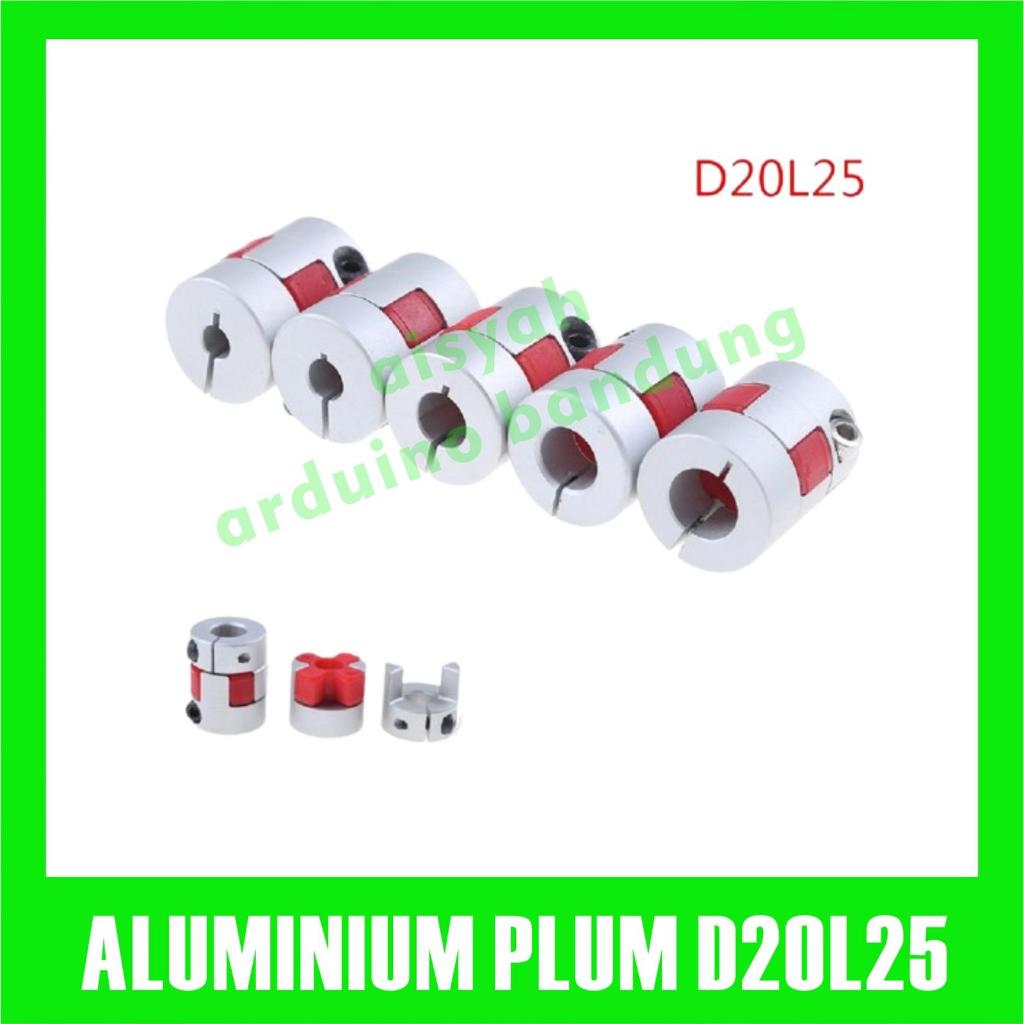 D20L25 spider coupling aluminum alloy star BW coupling motor for cnc