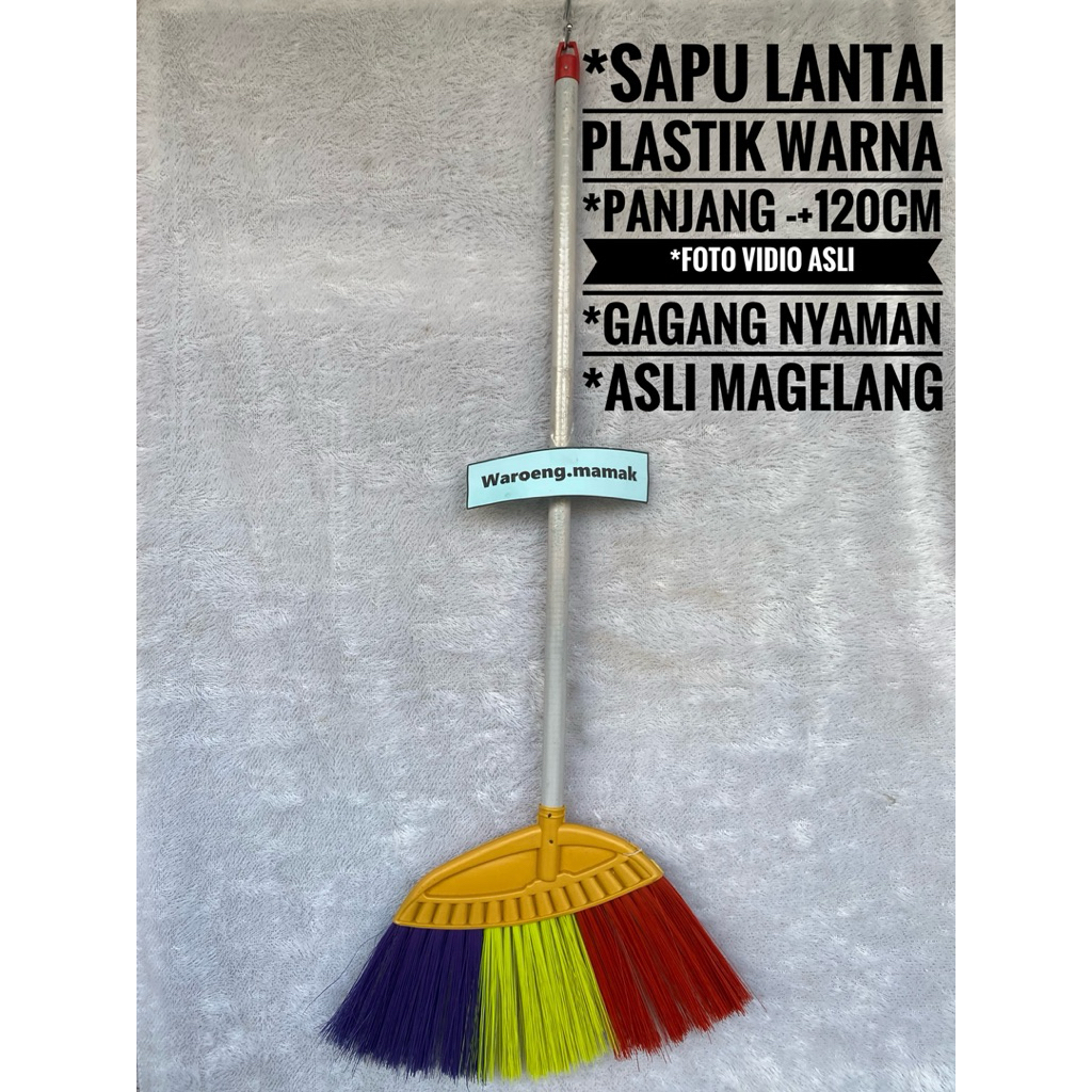 SAPU LANTAI PLATIK WARNA TEBAL ASLI COCOK UNTUK GRANIT KRAMIK DLL