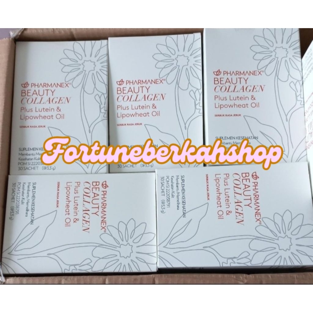 Pharmanex Beauty Collagen Plus Lutein Lipowheat Ed 2027 Collagen Nu  Skin Kolagen Nu  Skin