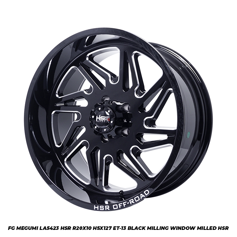 Velg Mobil Jk Wrangler HSR FG MEGUMI RING 20 LEBAR 10 PCD 5X127 ET-13 BMW