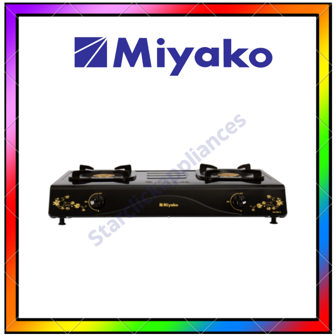 MIYAKO Kompor Gas 2 Tungku KG-502 SS / KG 502 SS / KG502SS [2Tungku] [Garansi Resmi]