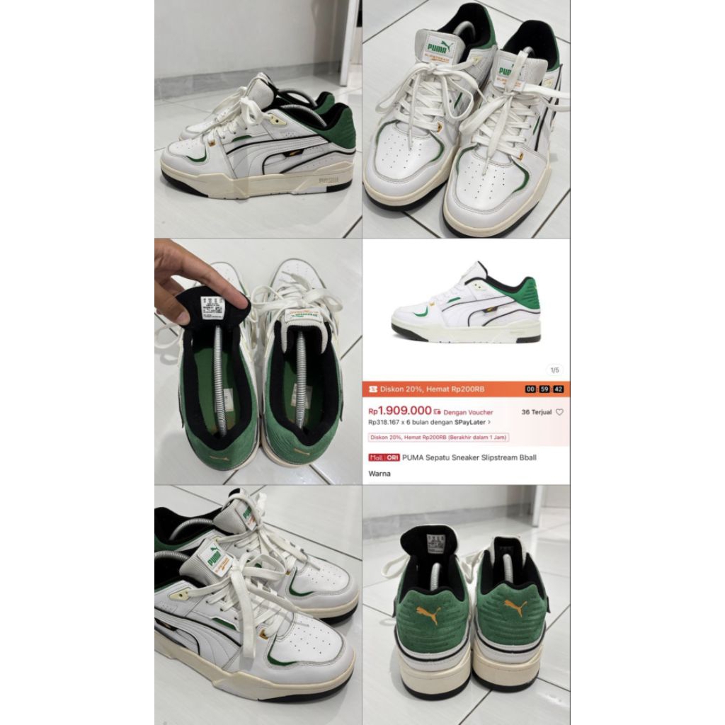 Sepatu Puma Sneaker Slipstream Bball