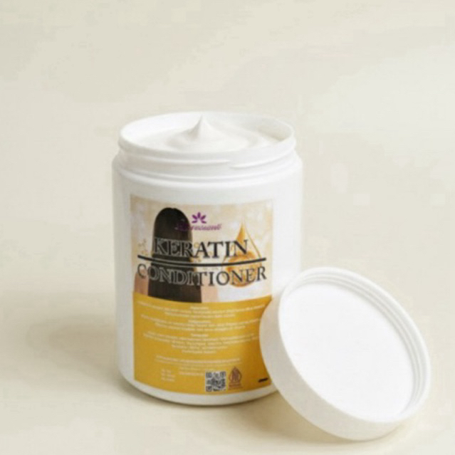 KONDISIONER RAMBUT KERATIN 1 kilo BPOM MERAWAT KERUSAKAN RAMBUT