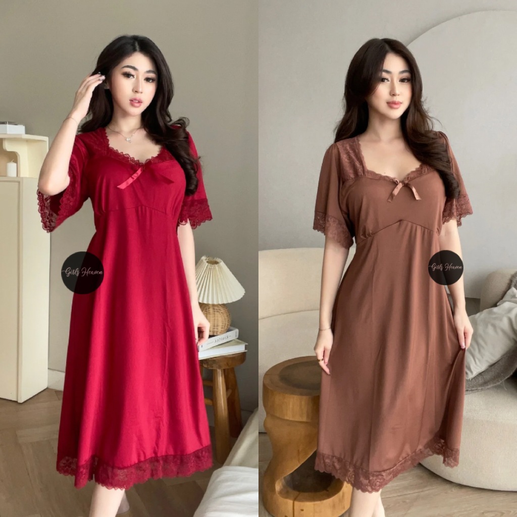 Cassie Lingerie Dress Bisa Big Size [ Girlsheaven_id ]