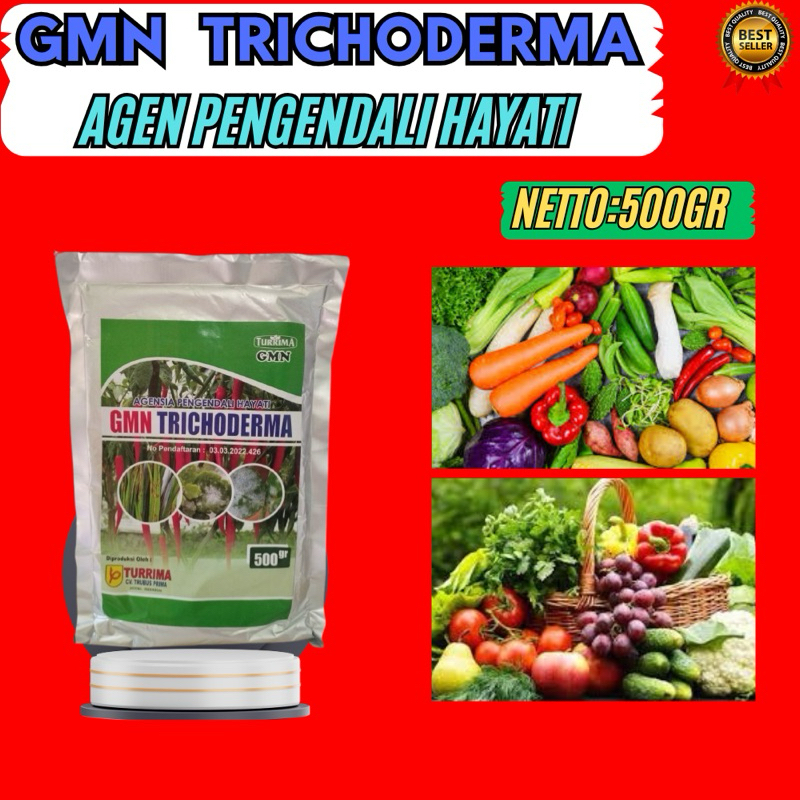 PROMO !! Tricoderma Natural Control, Tricoderma Nogan Isi 500gram