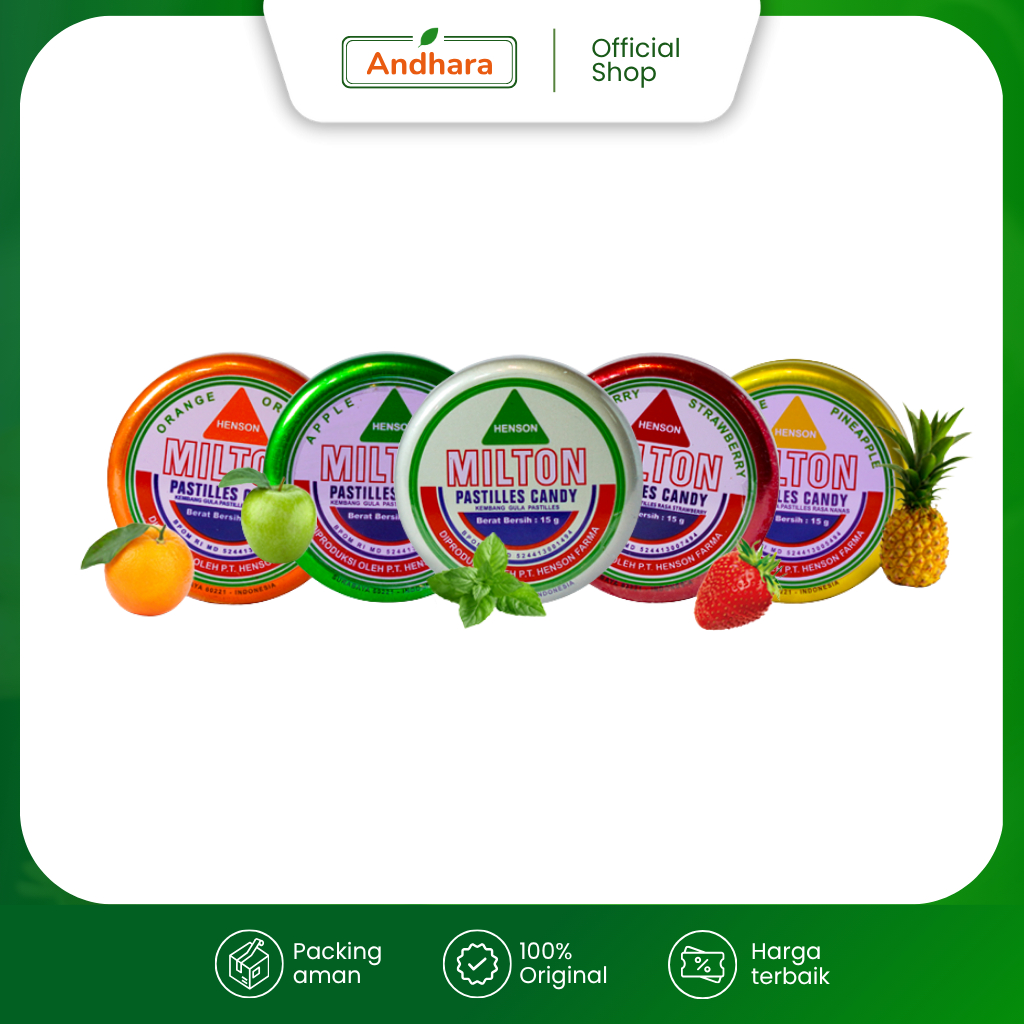 MILTON Pastilles Candy - Permen Milton