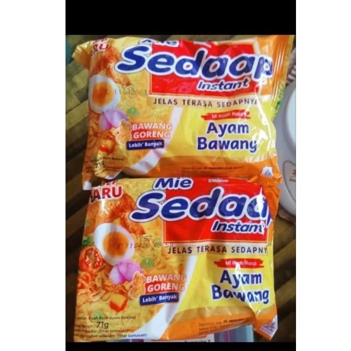 MIE SEDAP AYAM BAWANG