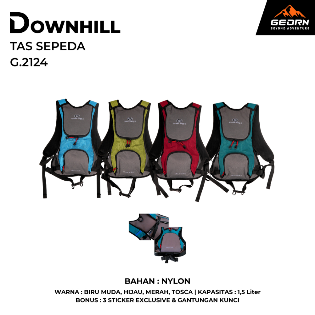 GEORN Tas Sepeda – "Downhill" – G.2124