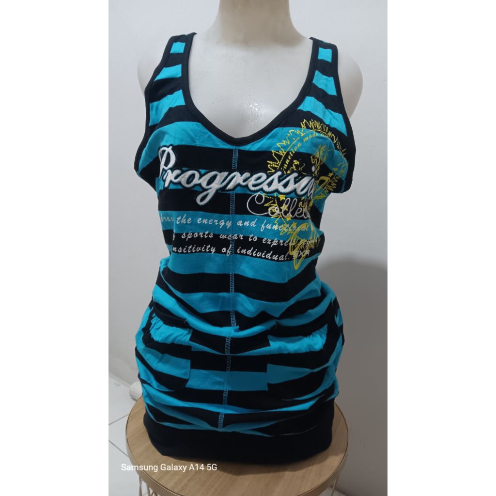 Prelove Atasan wanita garis by EXR