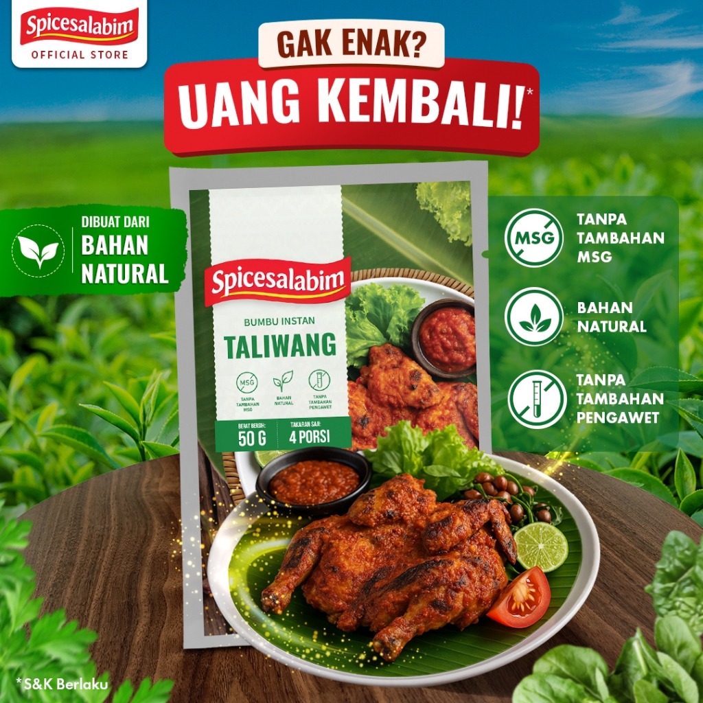 Bumbu Taliwang Instan - Ajaib, Masak Jadi Mudah & Enak | Spicesalabim