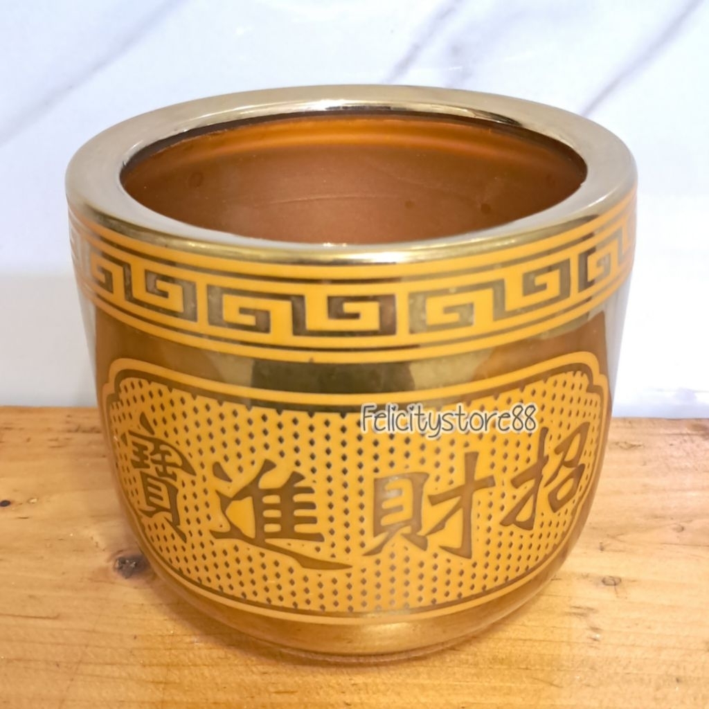 Hiolo Keramik Emas Hiolo keramik coin Emas tempat Hio abu hiolo abu