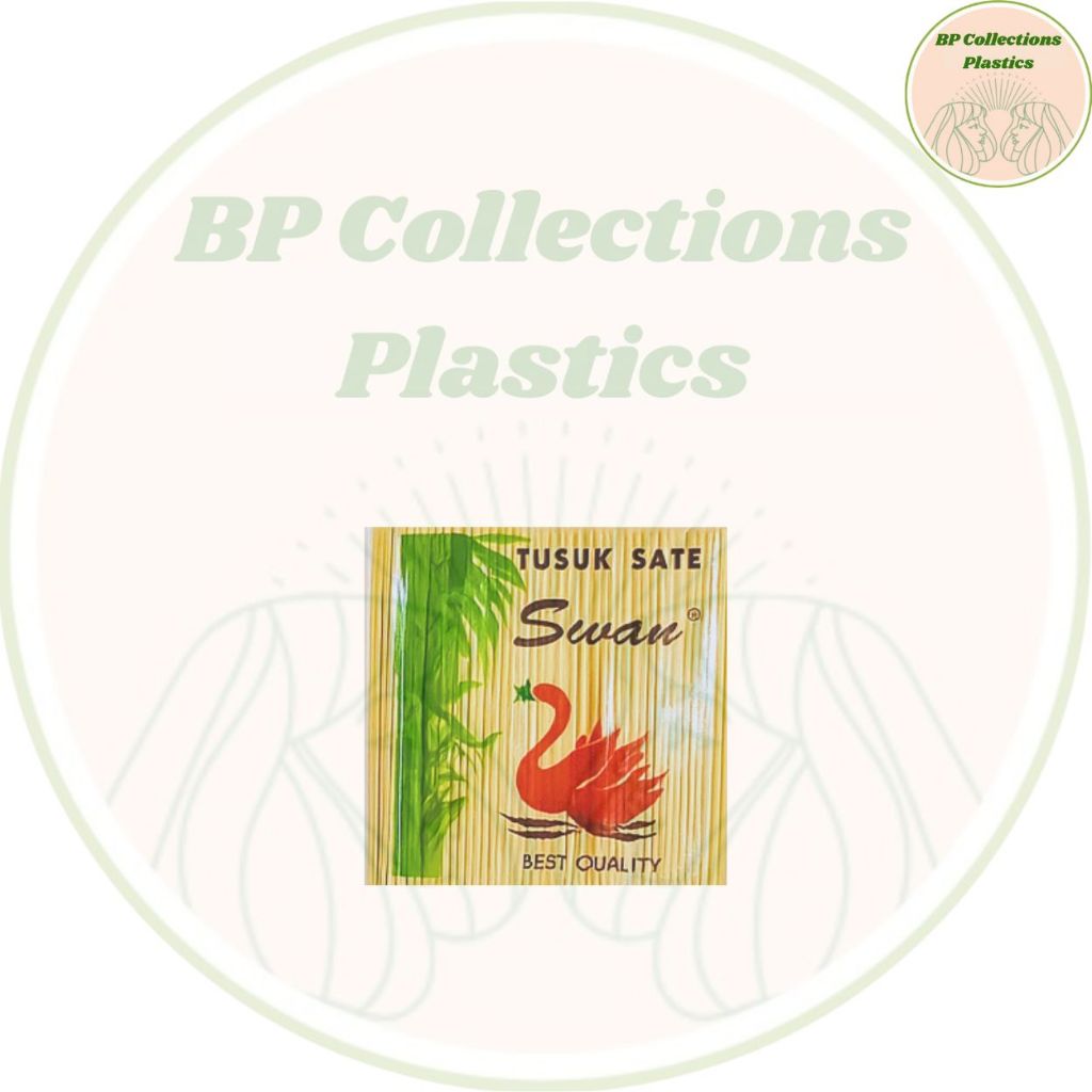 1 PAK TUSUK CILOK TUSUK CIMOL SOSIS TAICHAN SATE SWAN 15 CM 500 GRAM TUSUKAN