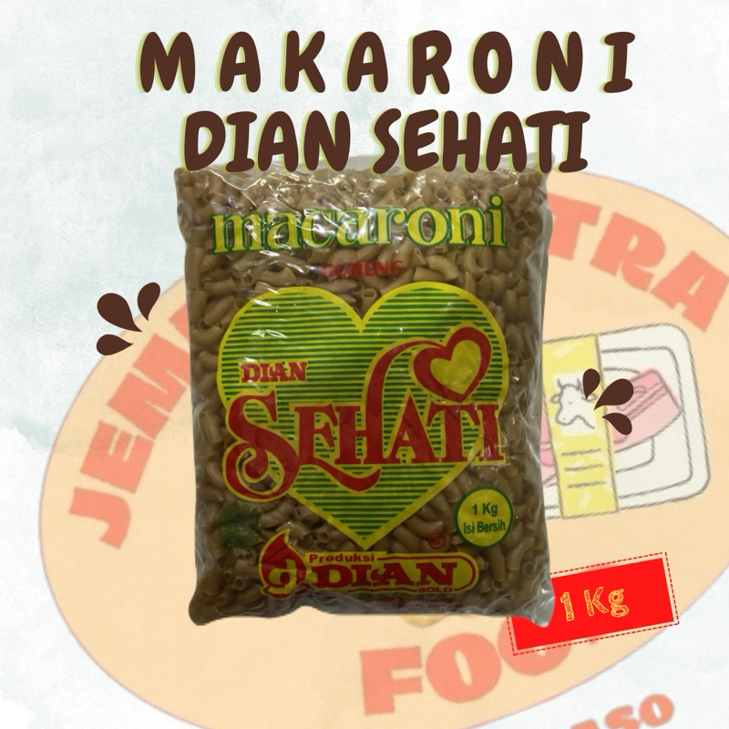 MAKRONI MURAH / MAKRONI MENTAH / MAKRONI HITAM DIAN SEHATI