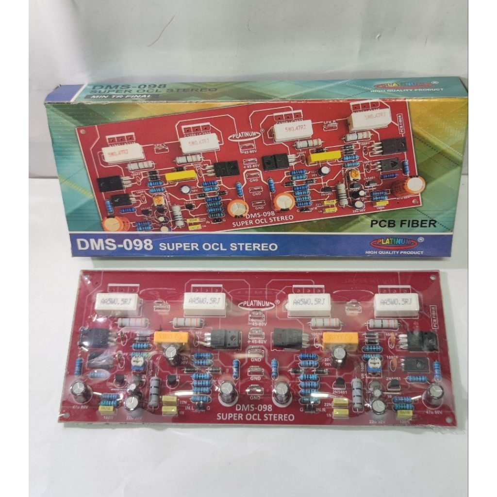 PLATINUM DMS-098 -TR KIT DRIVER POWER AMPLIFIER SOCL SUPER OCL STEREO
