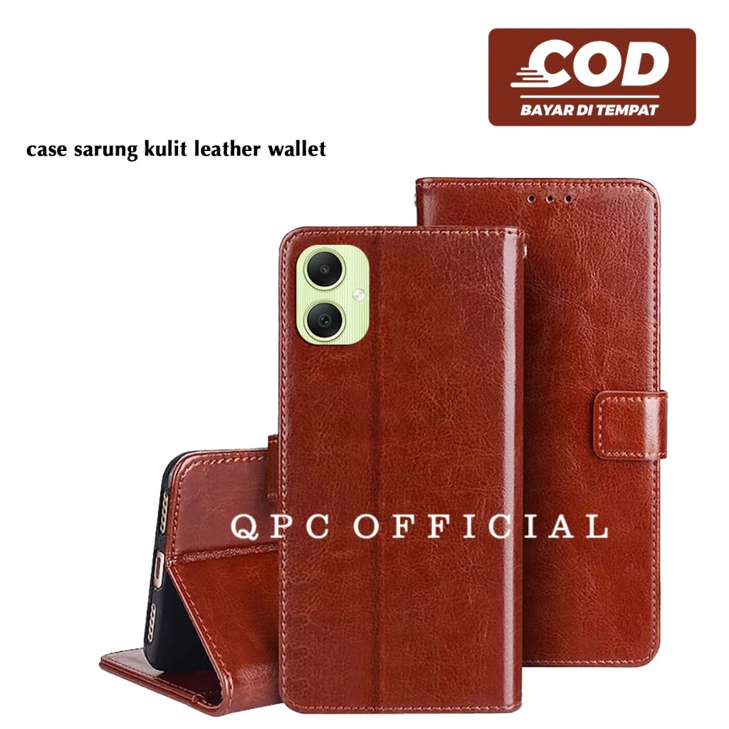 Leather Flip Case Samsung A05 Samsung A05S Samsung A06 4G Samsung A11 Samsung A12 Samsung M12 Case S