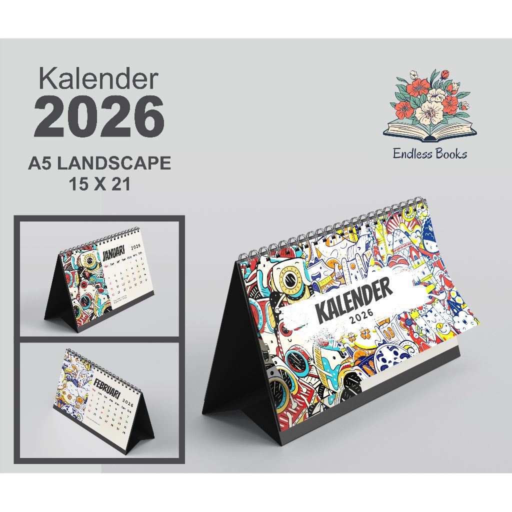 Kalender Meja / Kalender Duduk