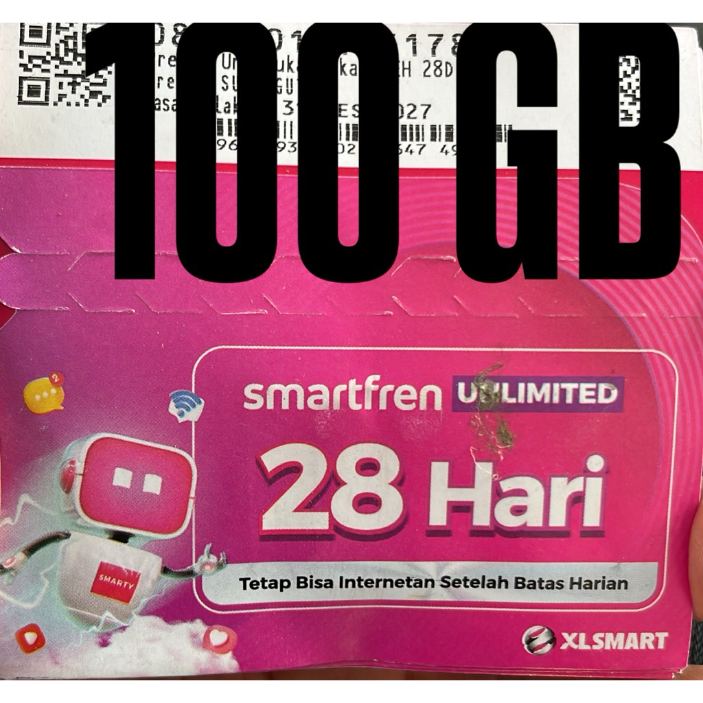 KARTU SMARTFREN 100 GB