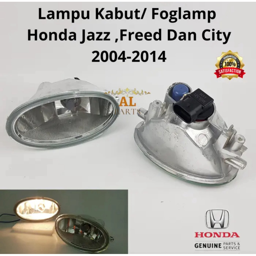 Foglamp Lampu Kabut Honda Jazz City Freed 2003-2014