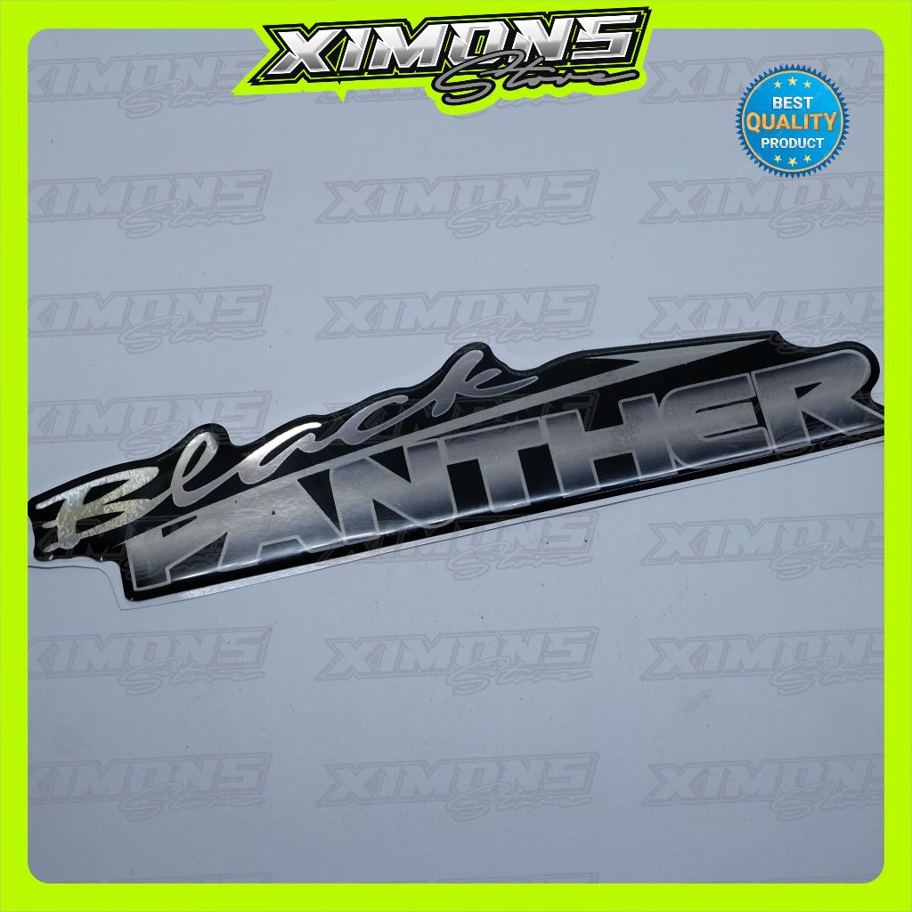 Emblem timbul isuzu black panther / emblem black panther / emblem isuzu panther limited edition