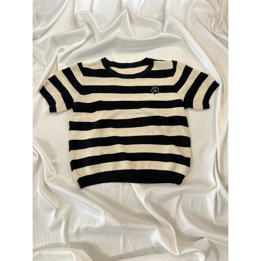 Kaos Knit Atasan Knit Kaos Import