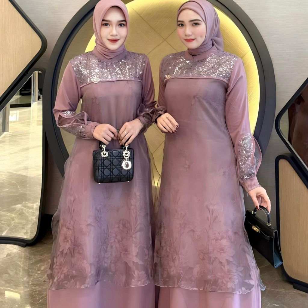 Varisha dress  by new lusy gamis new lusy gamis viral gamis mewah