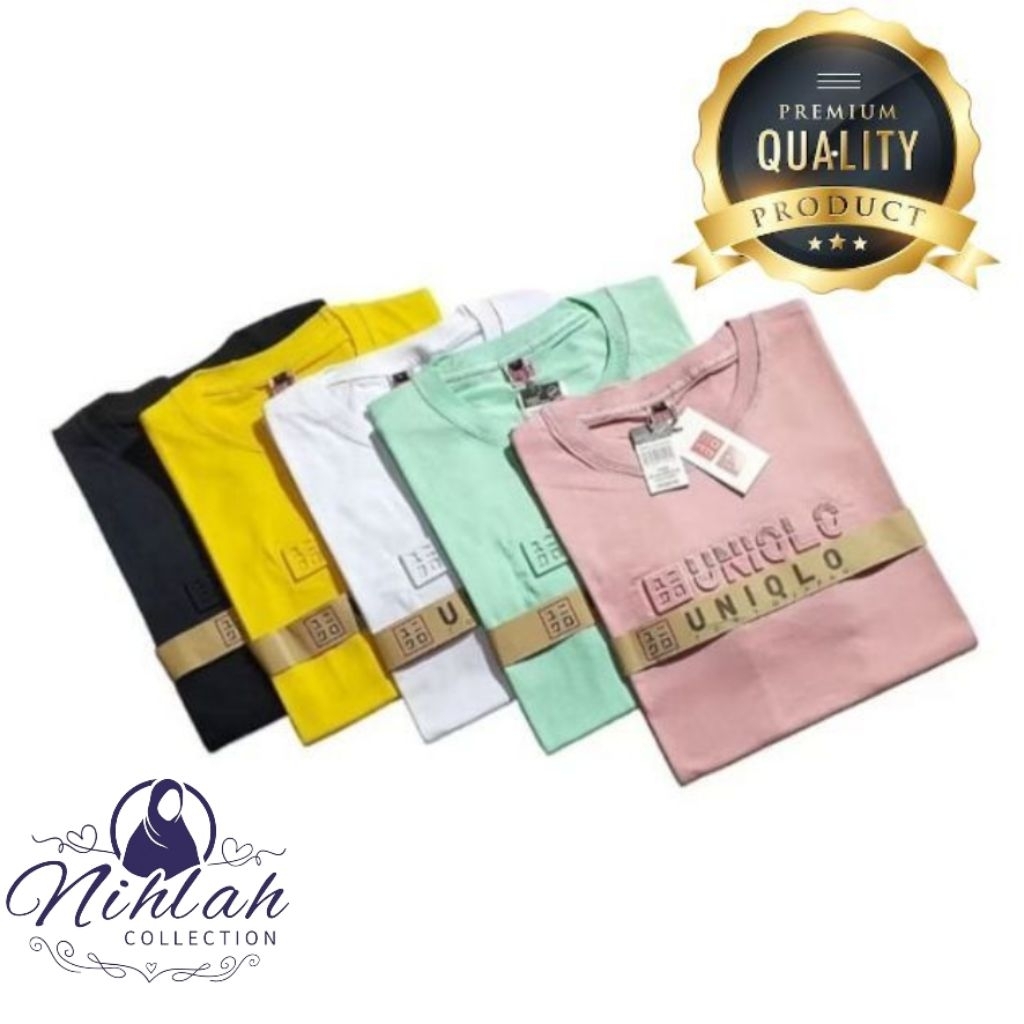 BAJU KAOS UNIQLO SAMBOL TIMBUL - BAJU KAOS KEKINIAN PRIA WANITA- BAJU UNIQLO DISTRO PREMIUM 749