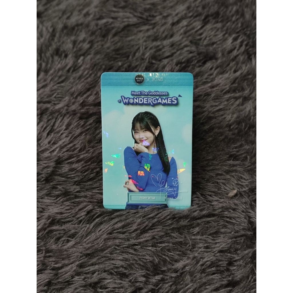 photocard JKT48 fiony nivea wondergames official
