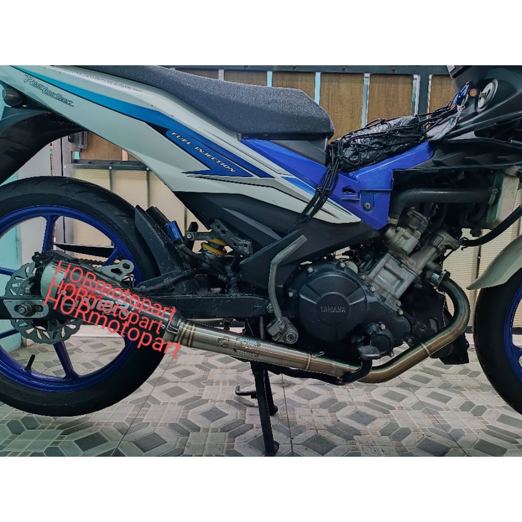 Leher header pipa Dos muffler D.o.s DOS D.O.S prostreet mx king