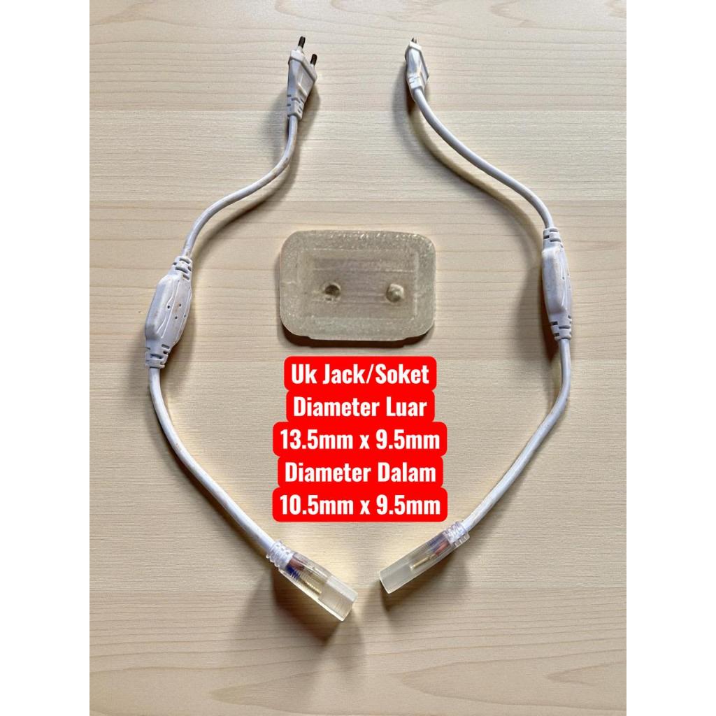 TERMURAH Soket Lampu LED Strip 5050 2PIN Jarum CODE 06