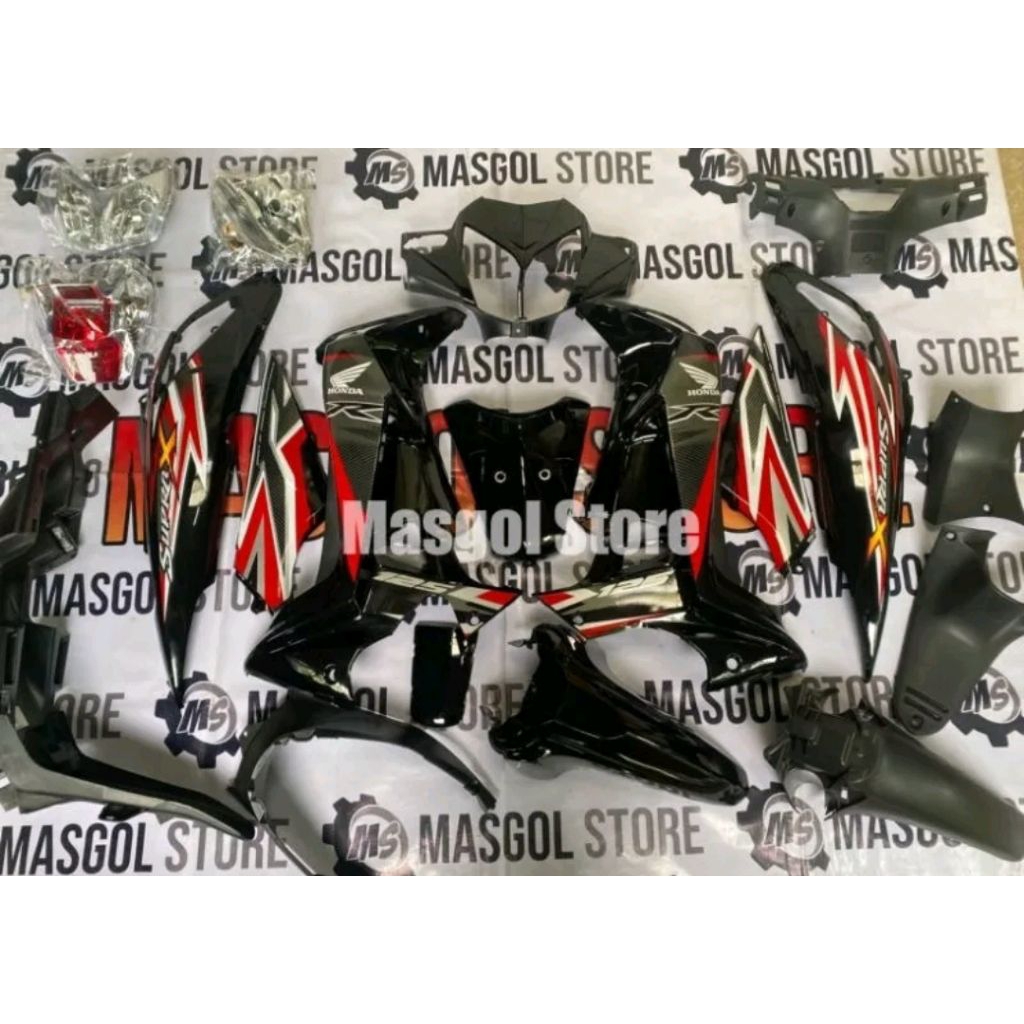 BODYSET  SUPRA 125 BATMAN/SUPRA 125 R 2008-2013