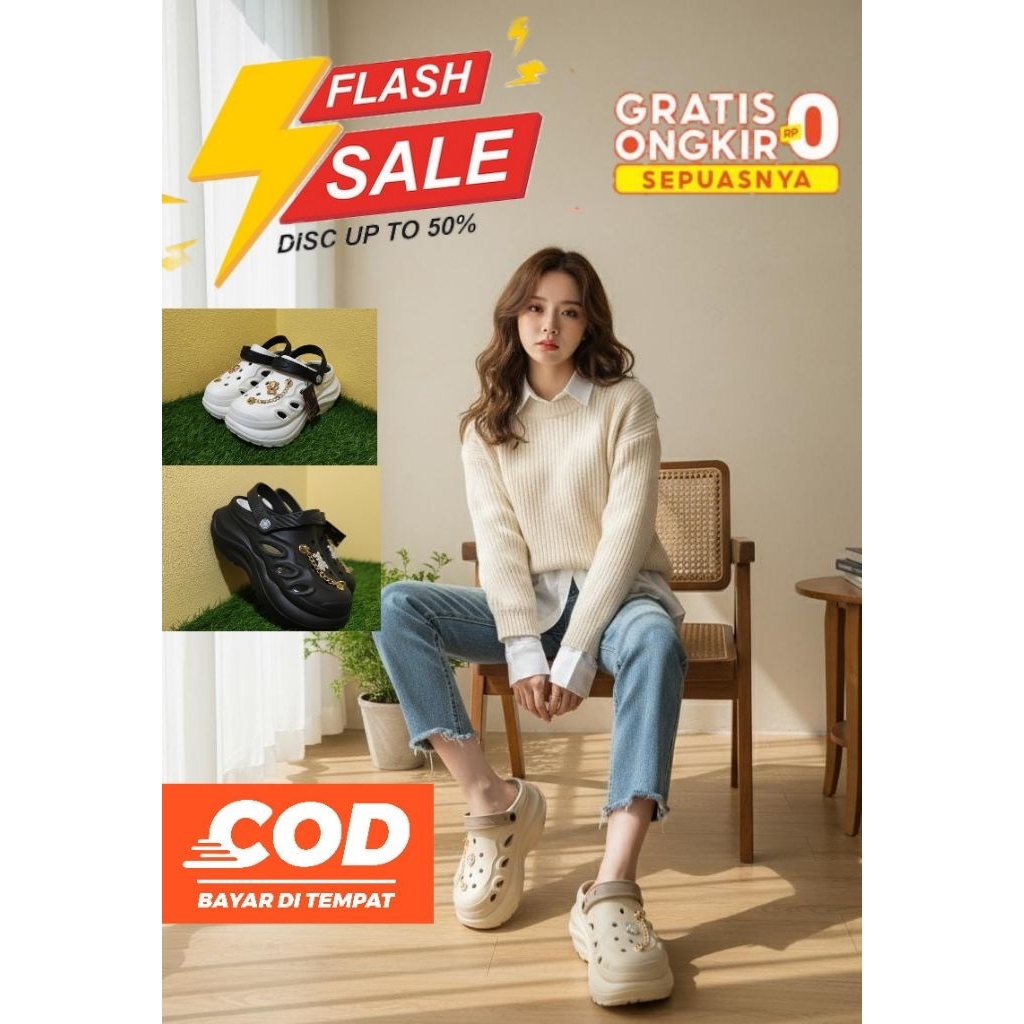 Sepatu baim cewe sepatu baim wanita Sepatu baim karet sepatu baim terbaru