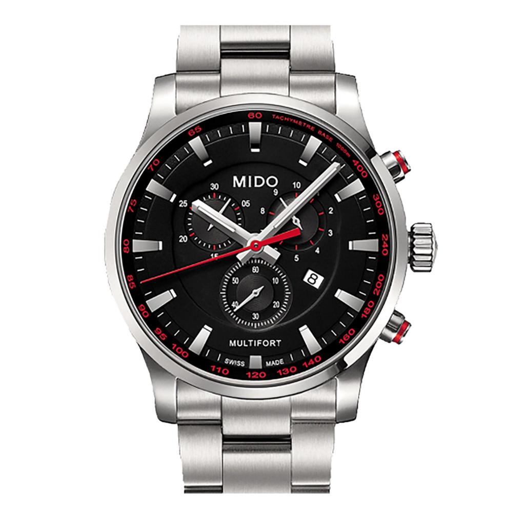 JAM TANGAN PRIA MIDO MULTIFORT CHRONOGRAPH M0054171105100 ORIGINAL