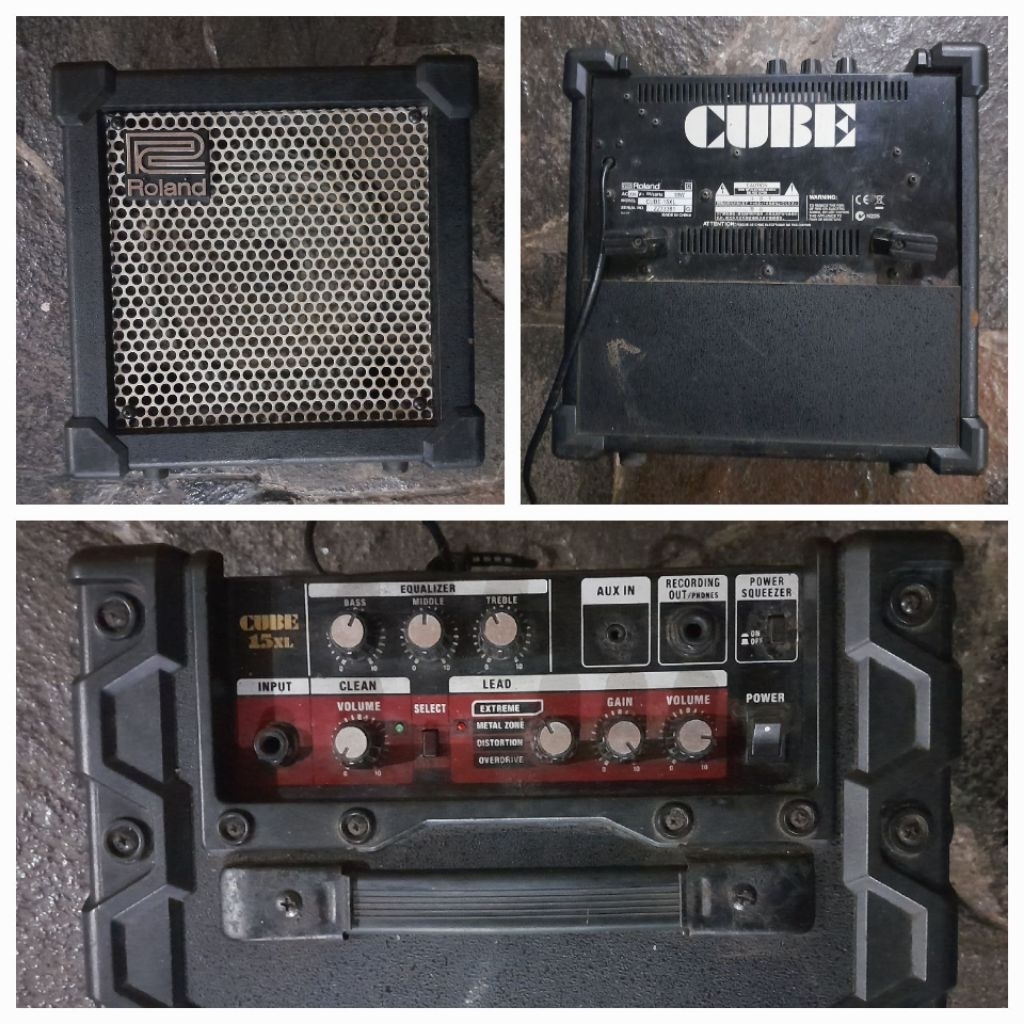 Amply Gitar - Roland Cube 15XL - Original MIC