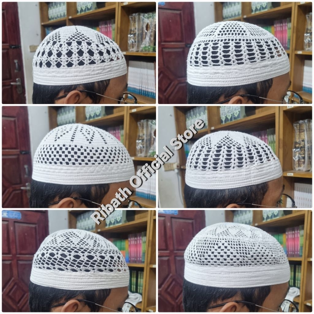 Peci Rajut Bangladesh Original Kopyah Rajut Ori Bangladesh Premium kopyah saudi size Anak