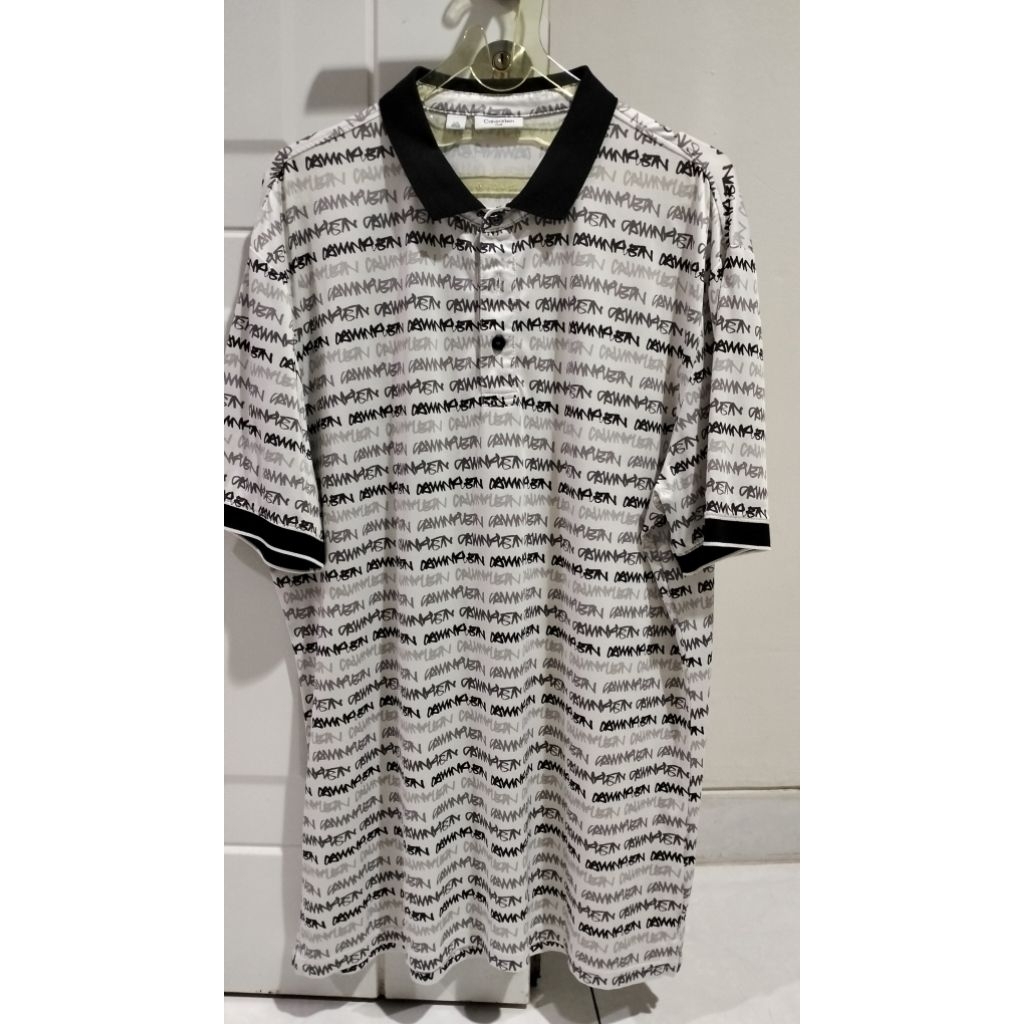 Calvin Klein Signature Golf polo (Preloved)