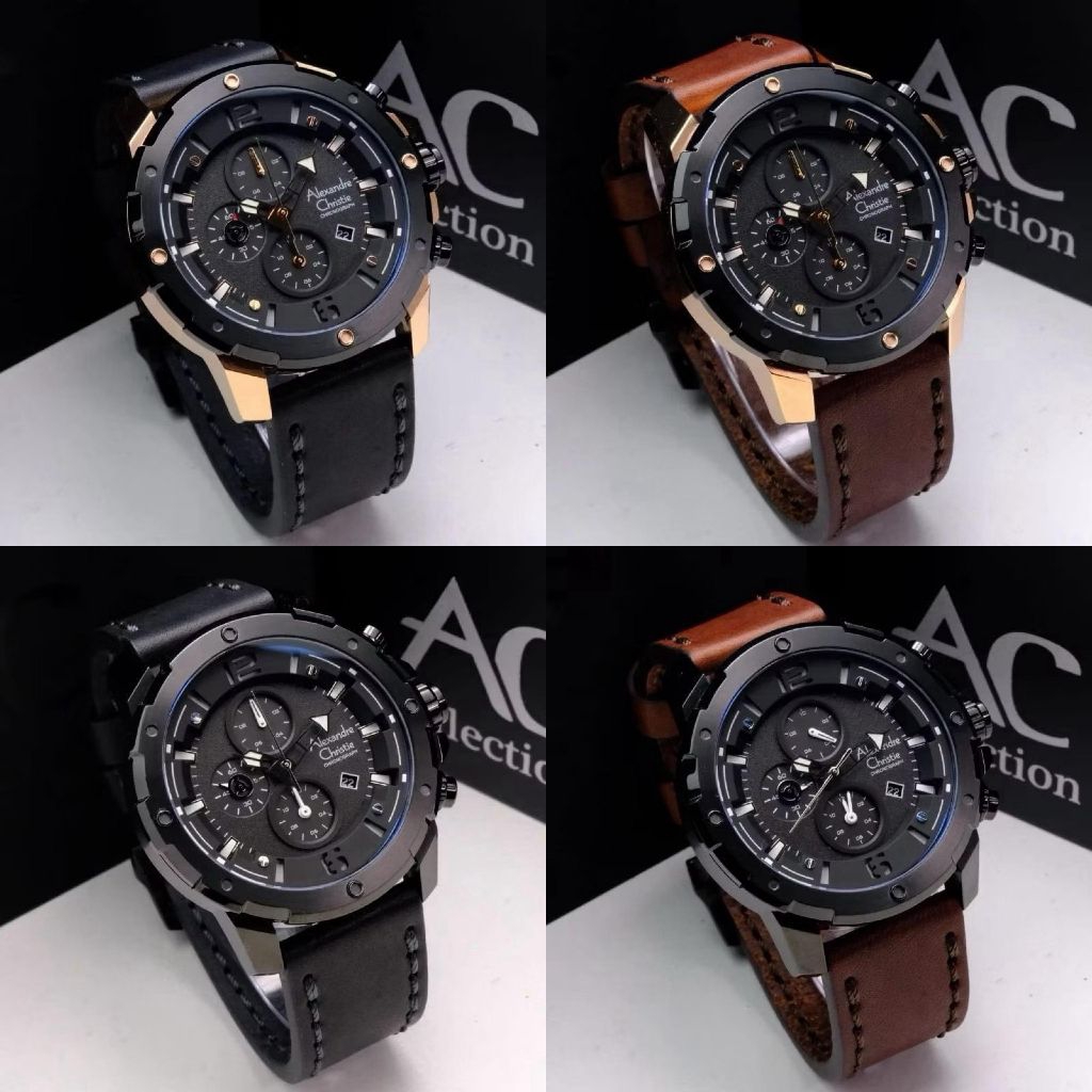 Jam Tangan Pria Alexandre Christie 6410 AC6410 AC 6410MC [[ORIGINAL]]